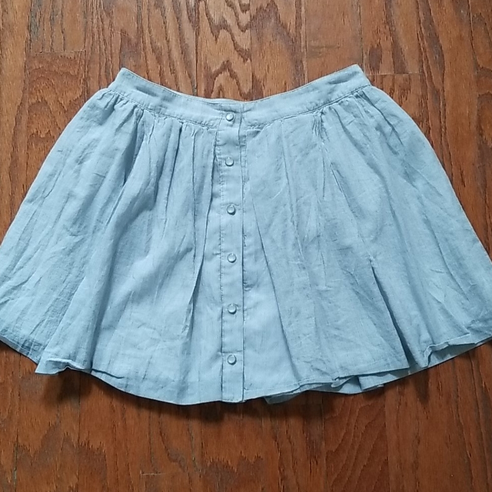 BCBGeneration STRIPED PLEATED SKIRT SIZE 6